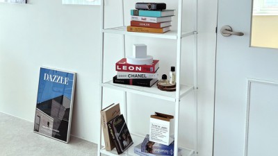 득템찬스! ✨ 내 방 인테리어 혁신, 철제사다리선반 후기